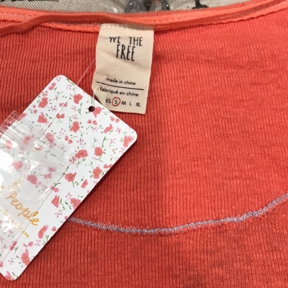 Free People We the Free Star Henley Top - Picture 5 of 7